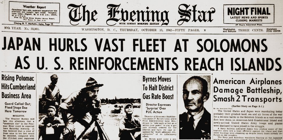 World War II Chronicle: October 15, 1942