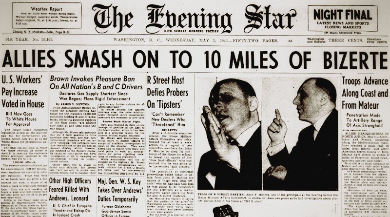 World War II Chronicle: May 5, 1943