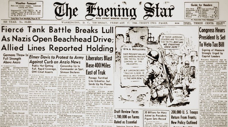World War II Chronicle: February 17, 1944